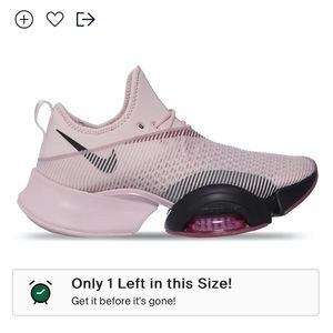 Nike air zoom Superrep (barely rose)